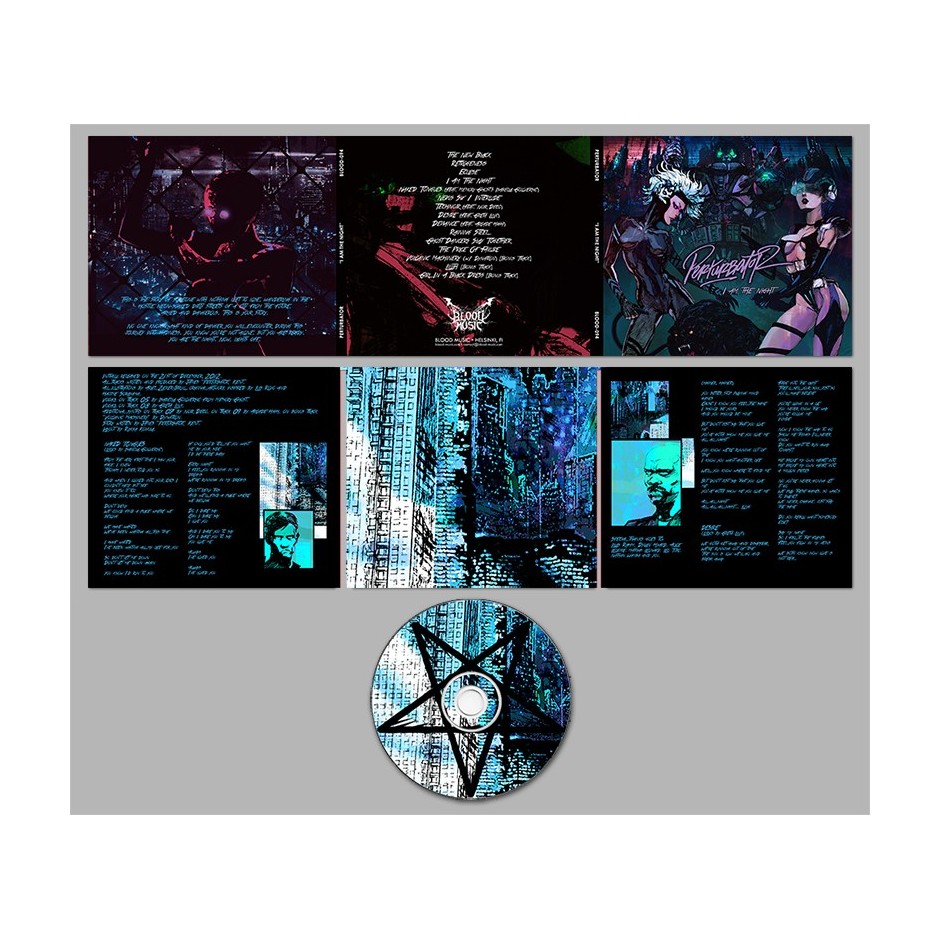 Perturbator "I Am the Night" CD